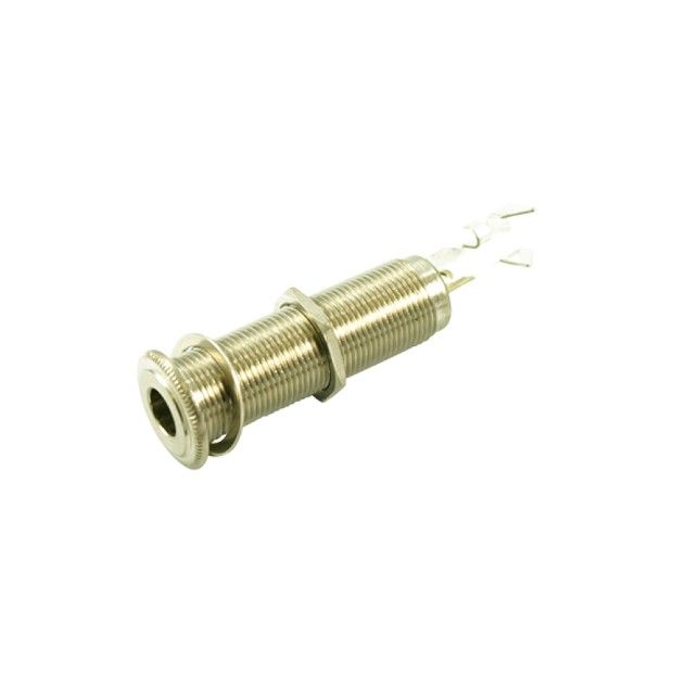 Switchcraft 3 Conductor Thick Panel Stereo 1/4in. Output Jack w/Cable Clamp #152B