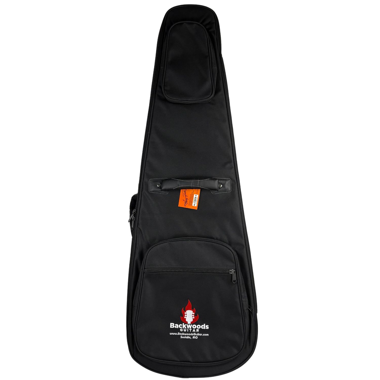 Henry Heller "Backwoods" Deluxe Tear Drop Bass Guitar Case - Burgundy