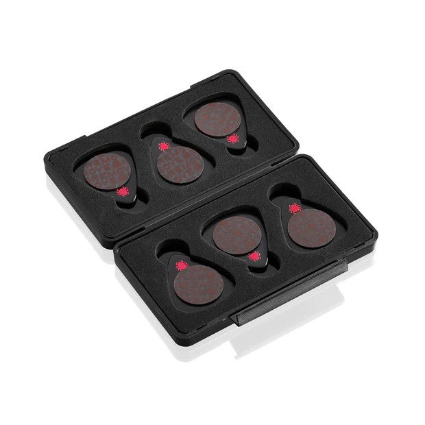 TIK PIK  Medium 0.71 mm 6-Pack w/Case Black