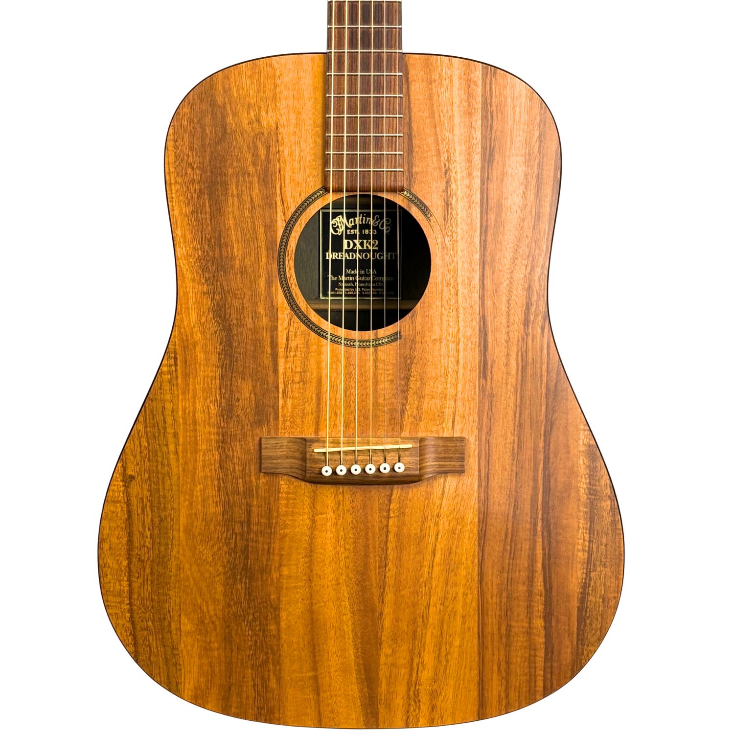 Martin Koa DXK2 Dreadnought Acoustic Guitar (Used)