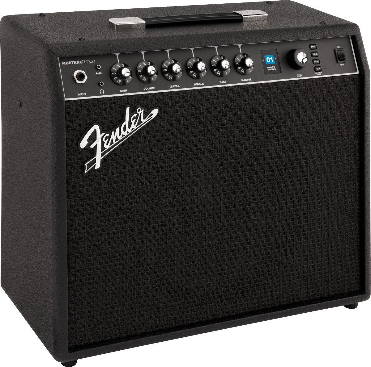 Fender Mustang LTX50 50-Watt 1x12-inch Combo Amplifier, 120V