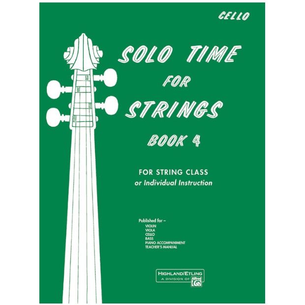 Solo Time for Strings, Cello Book 4