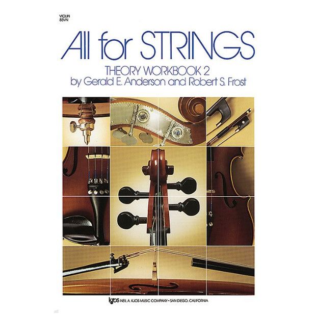 All For Strings Theory Workbook 2 - Cello