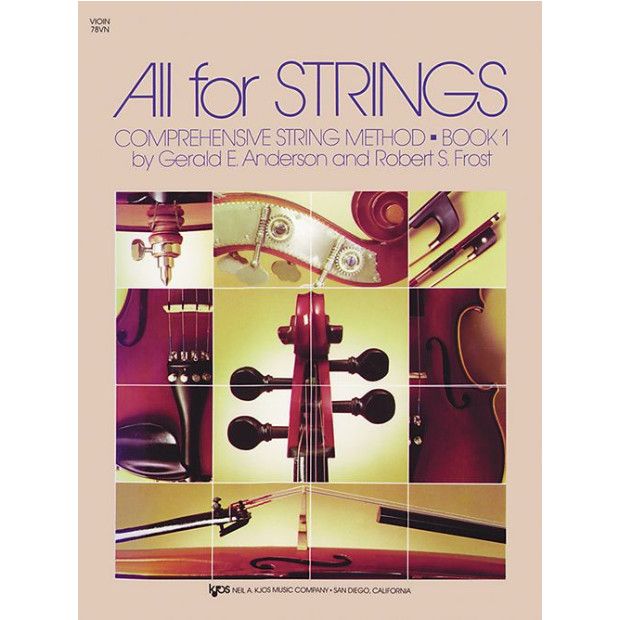 All For Strings Book 1 - Violin