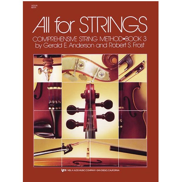All For Strings Book 3 - Violin