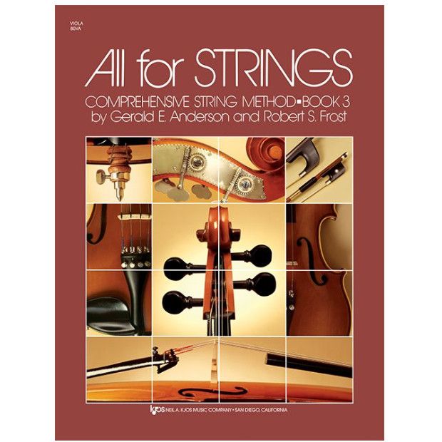 All For Strings Book 3 - Viola
