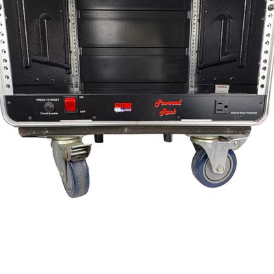 Gator GRC-10X12 PU 10U Top / 12U Front Console Audio Rack (Used)