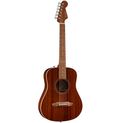 Fender California Standard Redondo Mini with Bag, Sapele Top, Natural Sapele