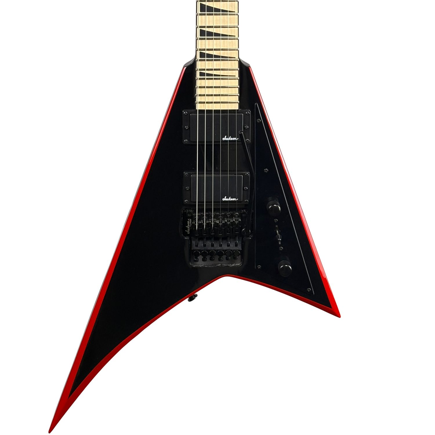 Jackson JS32RM Rhoads Black with Red Bevels 2017 (Used)
