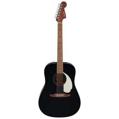 Fender California Standard Redondo, Spruce Top, Ivory Pickguard, Black