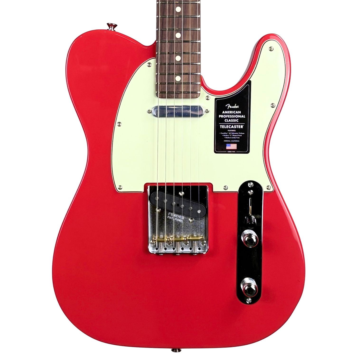 Fender American Professional Classic Telecaster, Rosewood Fingerboard, Faded Dakota Red