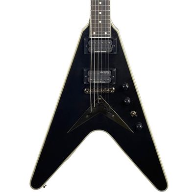 Epiphone Dave Mustaine Signature Flying V Custom Black Metallic 2022 W/HSC (Used)