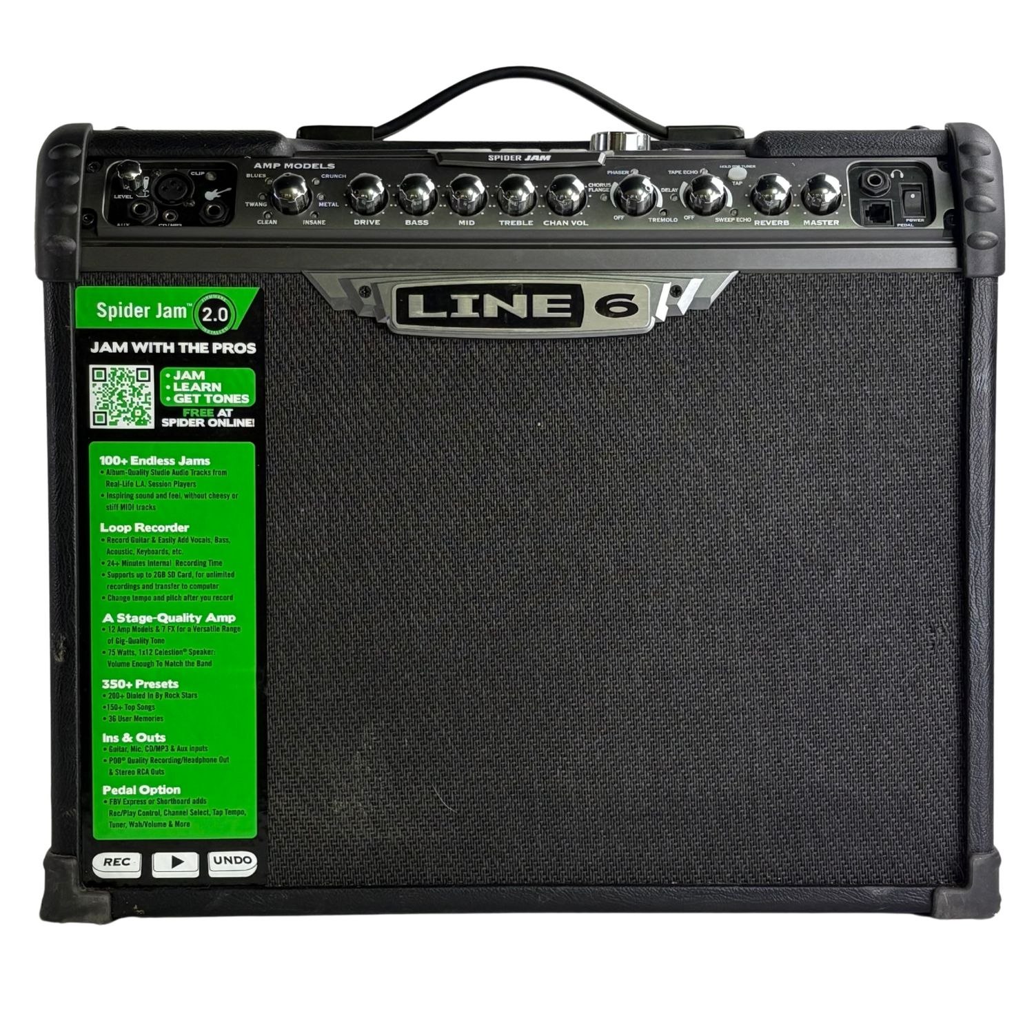 Line 6 Spider Jam 75-Watt Digital Modeling Guitar Combo Amp (Used)