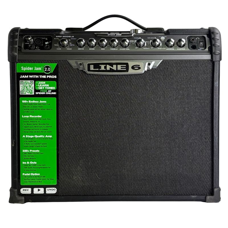 Line 6 Spider Jam 75-Watt Digital Modeling Guitar Combo Amp (Used)