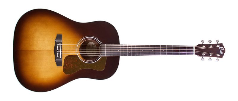 Guild DS-240 Westerly Collection Memoir Slope Shoulder Vintage Sunburst