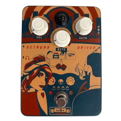 Orange Getaway Driver Overdrive & CabSim pedal (Used)