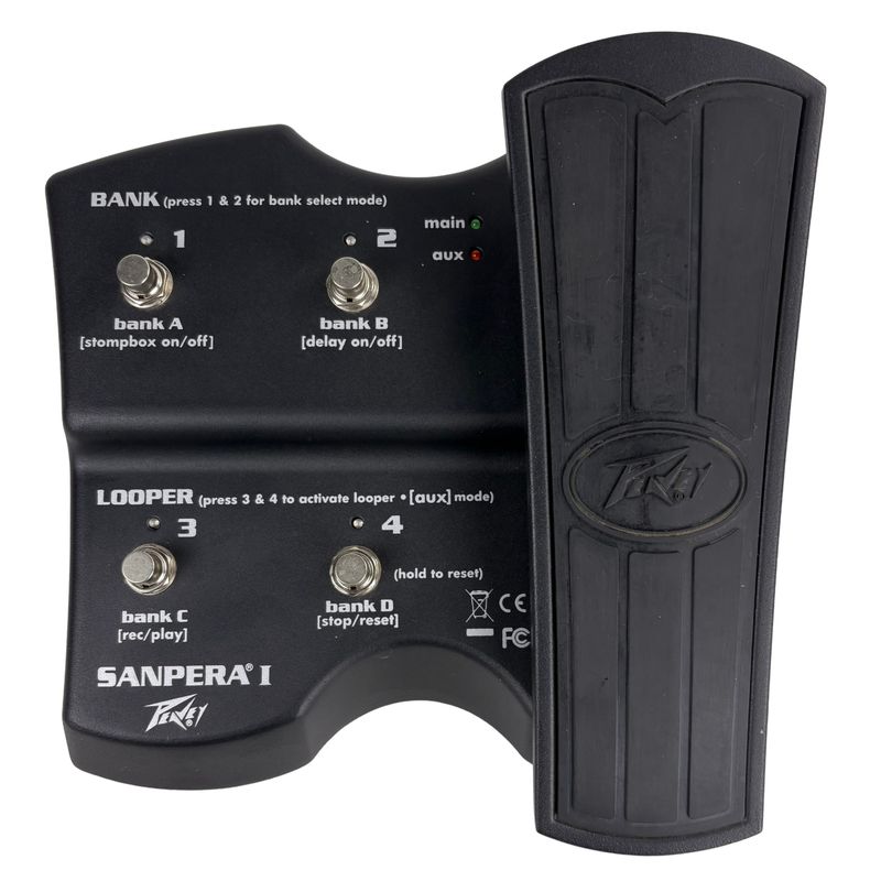 Peavey Sanpera I Guitar Footswitch (Used)