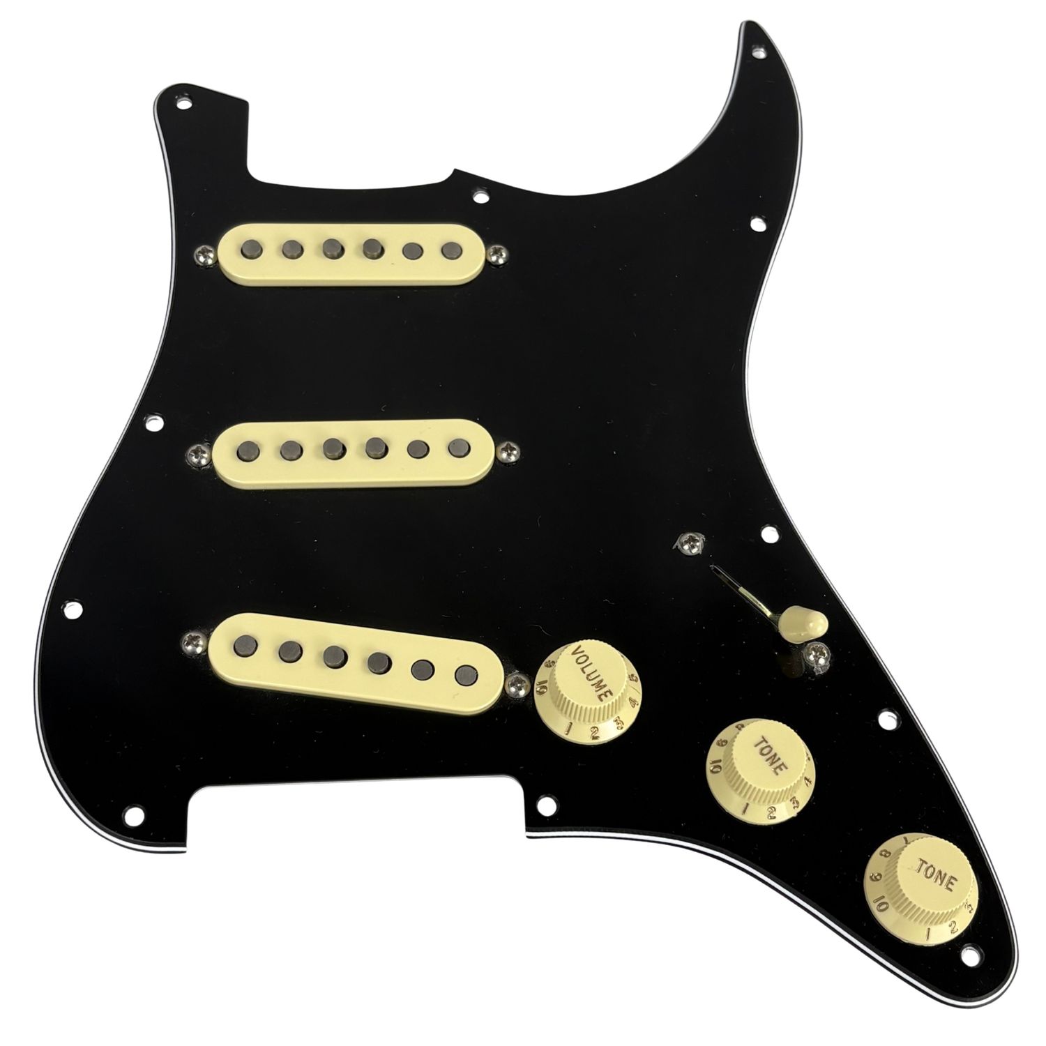 Fender Pre-Wire Stratocaster SSS TX Mex Loaded Pickguard (Used)