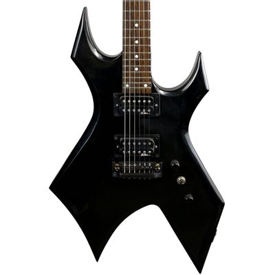 B.C. Rich Bronze Series Warlock Black W/Kahler Bridge (Used)