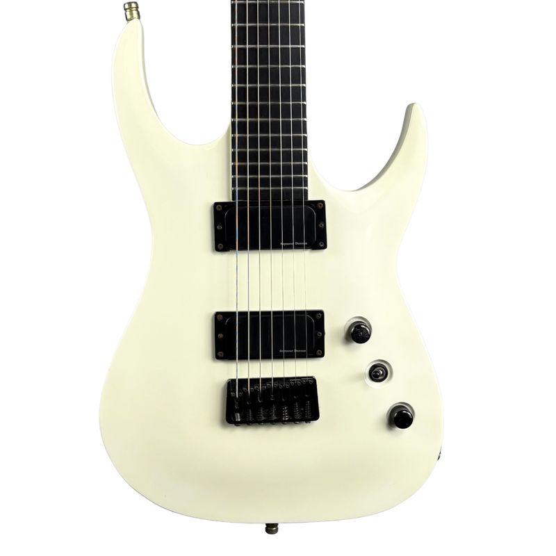 Agile Septor Pro 727 White Electric W/Seymour Duncan Blackouts (Used)
