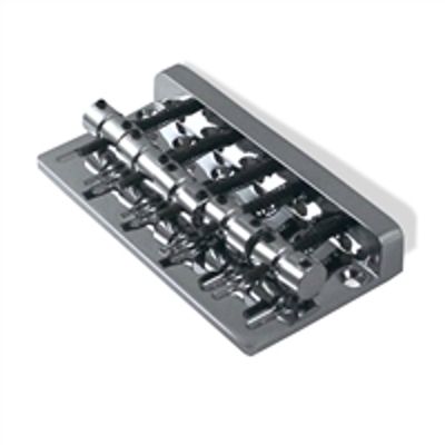 Bitterroot Guitars Bass Bridge 72mm Chrome Machined Brass 5 String 18mm