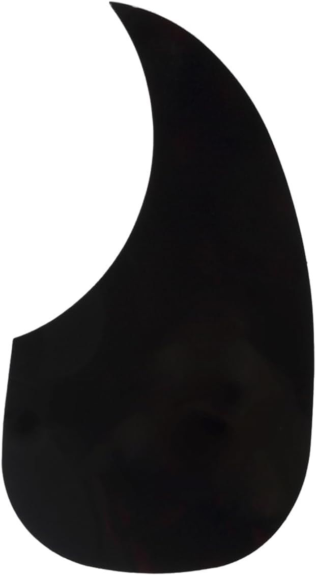 Oversize Acoustic Guitar Self-adhesive Pickguard for Martin D28 Style guitar, Black