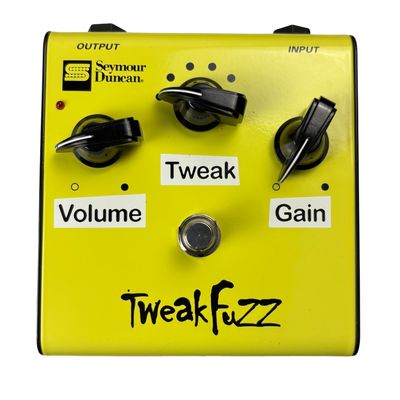 Seymour Duncan Tweak Fuzz Effects Pedal Yellow (Used)