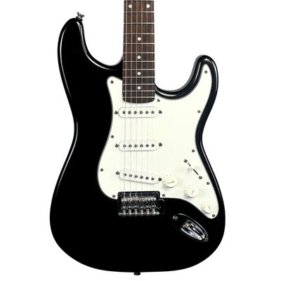 Squier by Fender Standard Stratocaster Black W/HSC (Used)