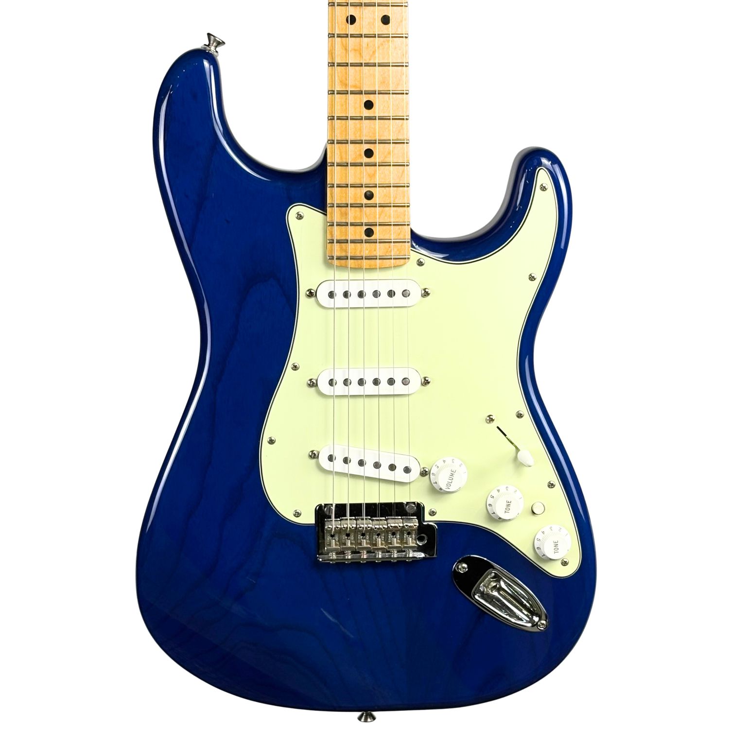 Fender Deluxe Stratocaster Sapphire Blue Transparent 2011 (Used)