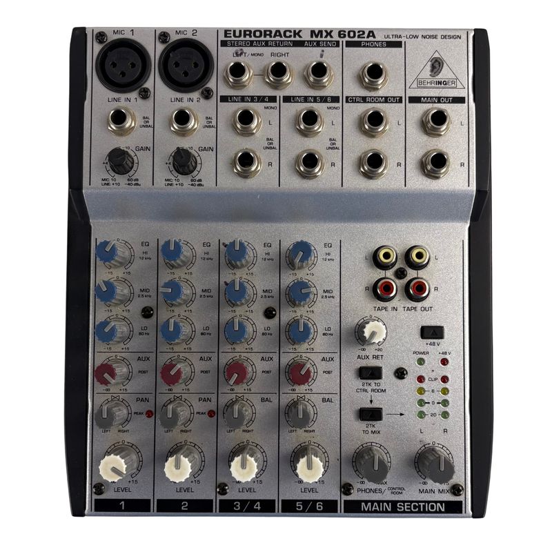Behringer Eurorack MX 602A Mixing Console (Used)