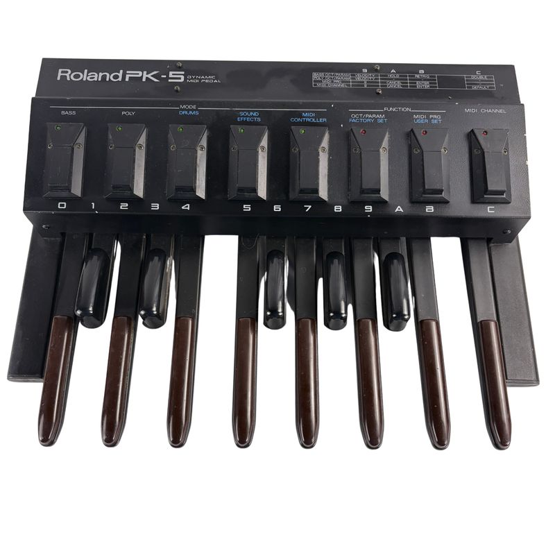 Roland PK-5 Dynamic MIDI Pedal Controller (Used)