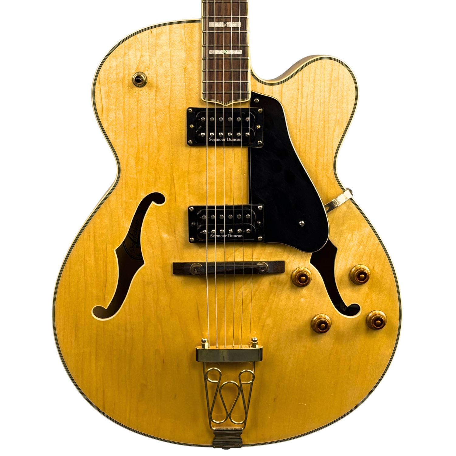 Oscar Schmidt OE40-N Hollowbody Natural Electric Guitar (Used)