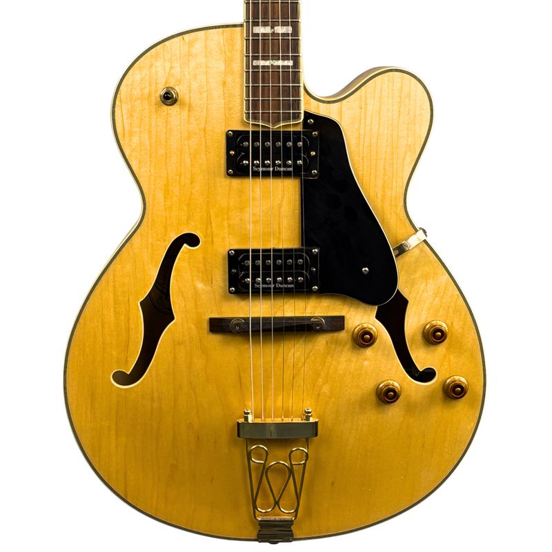 Oscar Schmidt OE40-N Hollowbody Natural Electric Guitar (Used)