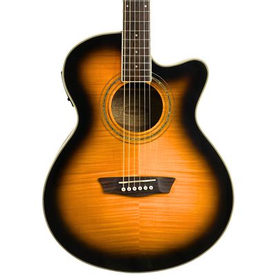 Washburn EA15ATB Festival Series Mini Jumbo Acoustic-Electric W/HSC (Used)