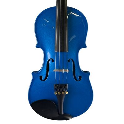 Bellafina Prelude 1/2 Size Blue Violin W/HSC & Bow (Used)
