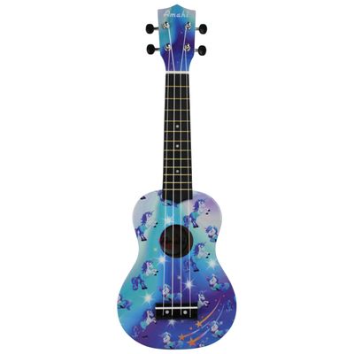 Amahi Soprano Ukulele Unicorn Dreams Design