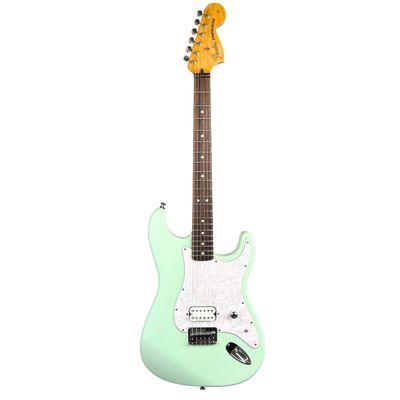Fender Tom Delonge Stratocaster Surf Green 2002 *MODDED* W/HSC (Used)