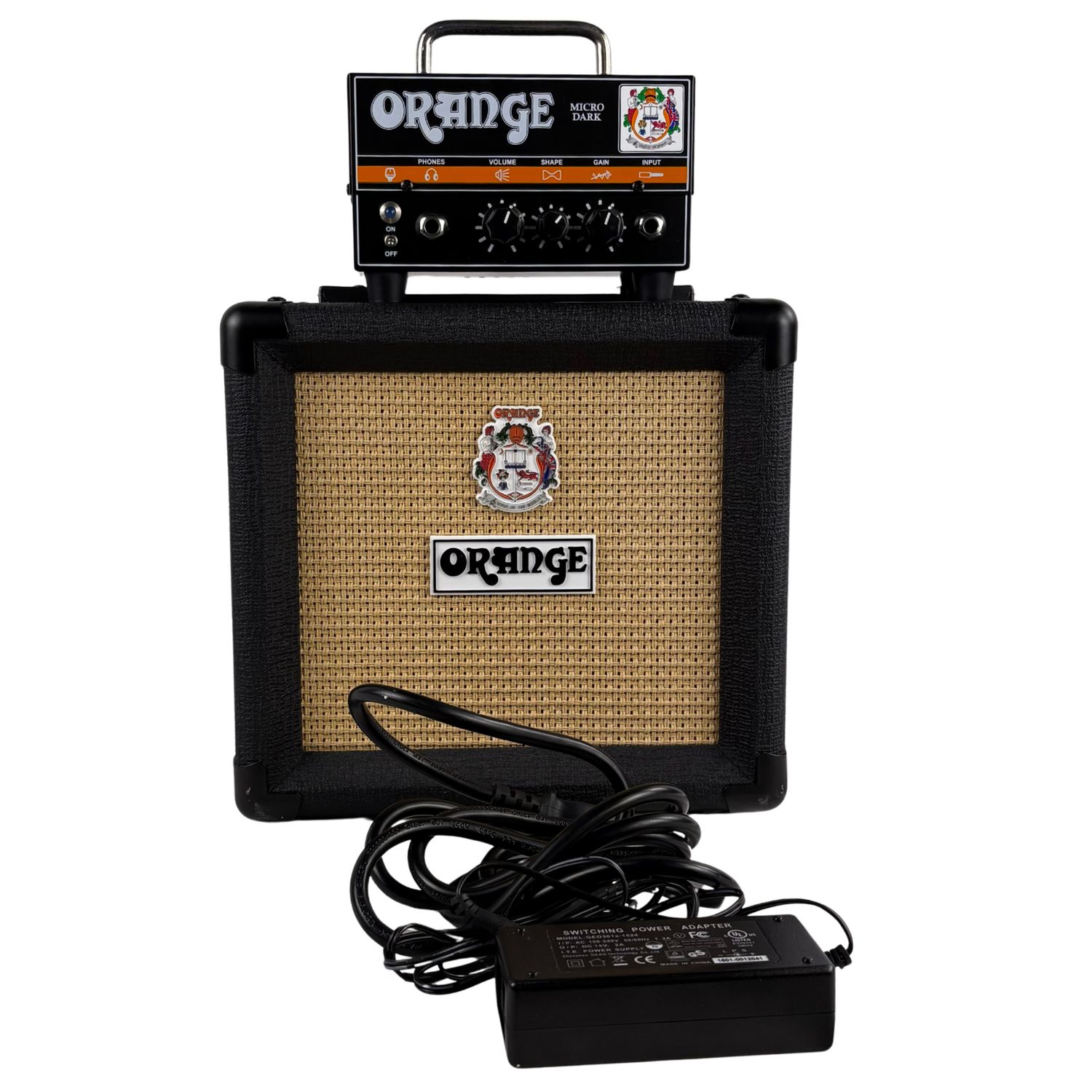 Orange Micro Dark Guitar Amp Head W/ 20w Speaker Cab (Used)