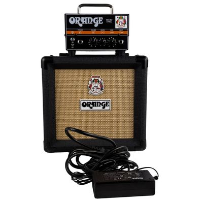 Orange Micro Dark Guitar Amp Head W/ 20w Speaker Cab (Used)