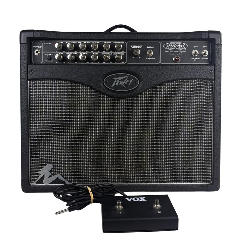 Peavey Triple XXX 200-Watt Combo Amp W/ Vox Two-Switch Pedal (Used)