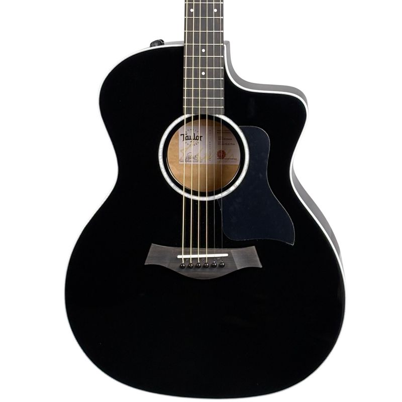 Taylor 214ce-BLK Plus Grand Auditorium Torrefied Spruce/Big Leaf Maple Acoustic Guitar