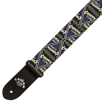 The Cavern Club Guitar Strap Merseybeat CVGS1 The Cavern Club Guitar Strap Merseybeat CVGS1