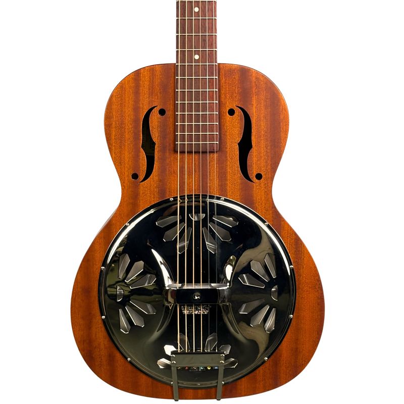 Gretsch G9200 Boxcar Round-Neck Mahogany Natural Resonator W/HSC (Used)