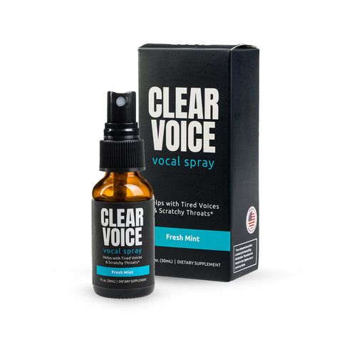 Clear Voice Vocal Spray Fresh Mint