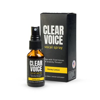 Clear Voice Vocal Spray Honey Lemon