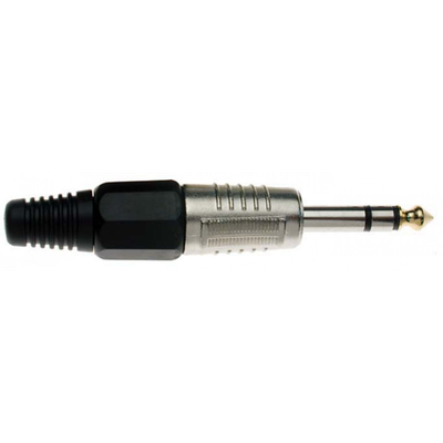 Stagg 1/4" Nickel/PVC Stereo Phone-Plug