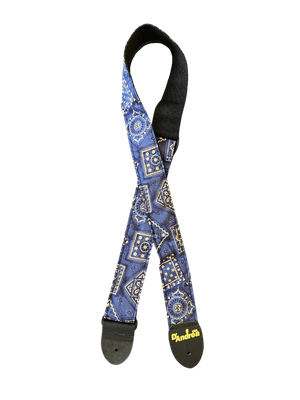 D'Andrea APFW7 Blue Bandana Guitar Strap