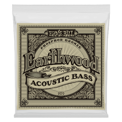 Ernie Ball 2070 Earthwood Phosphor Bronze Acoustic Bass Strings - 45-95 Gauge