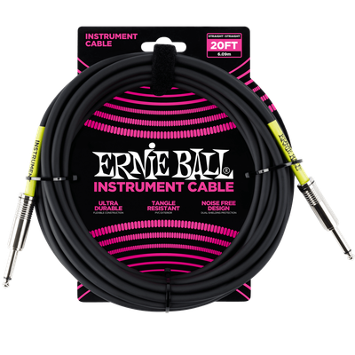 Ernie Ball 6046 Instrument Cable Straight 20ft