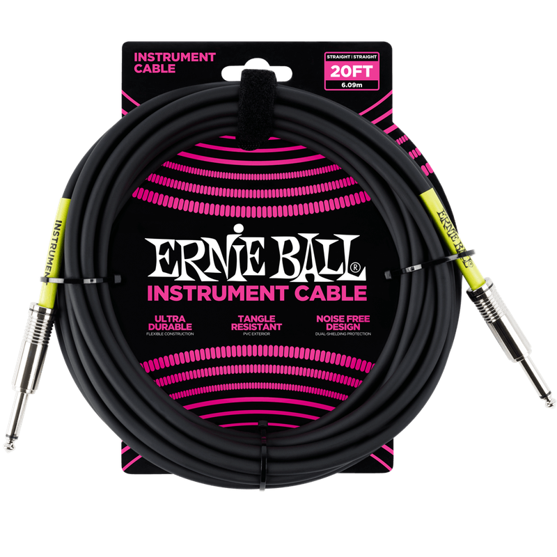 Ernie Ball 6046 Instrument Cable Straight 20ft